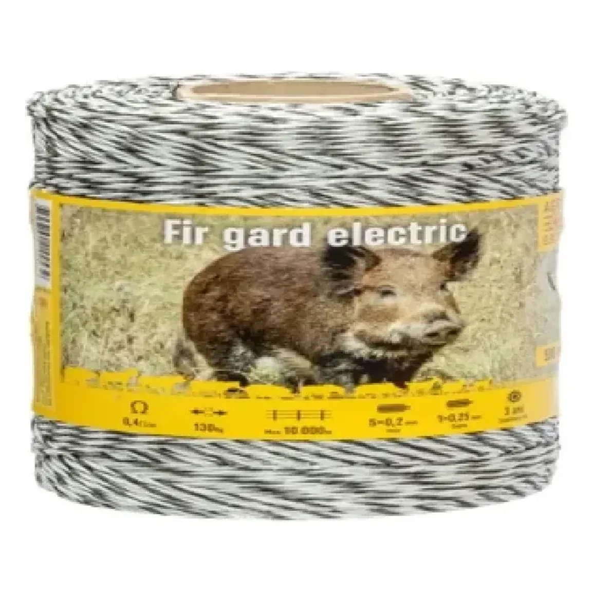 Fir gard electric - 500 m - 130 kg - 0,4 Ω/m