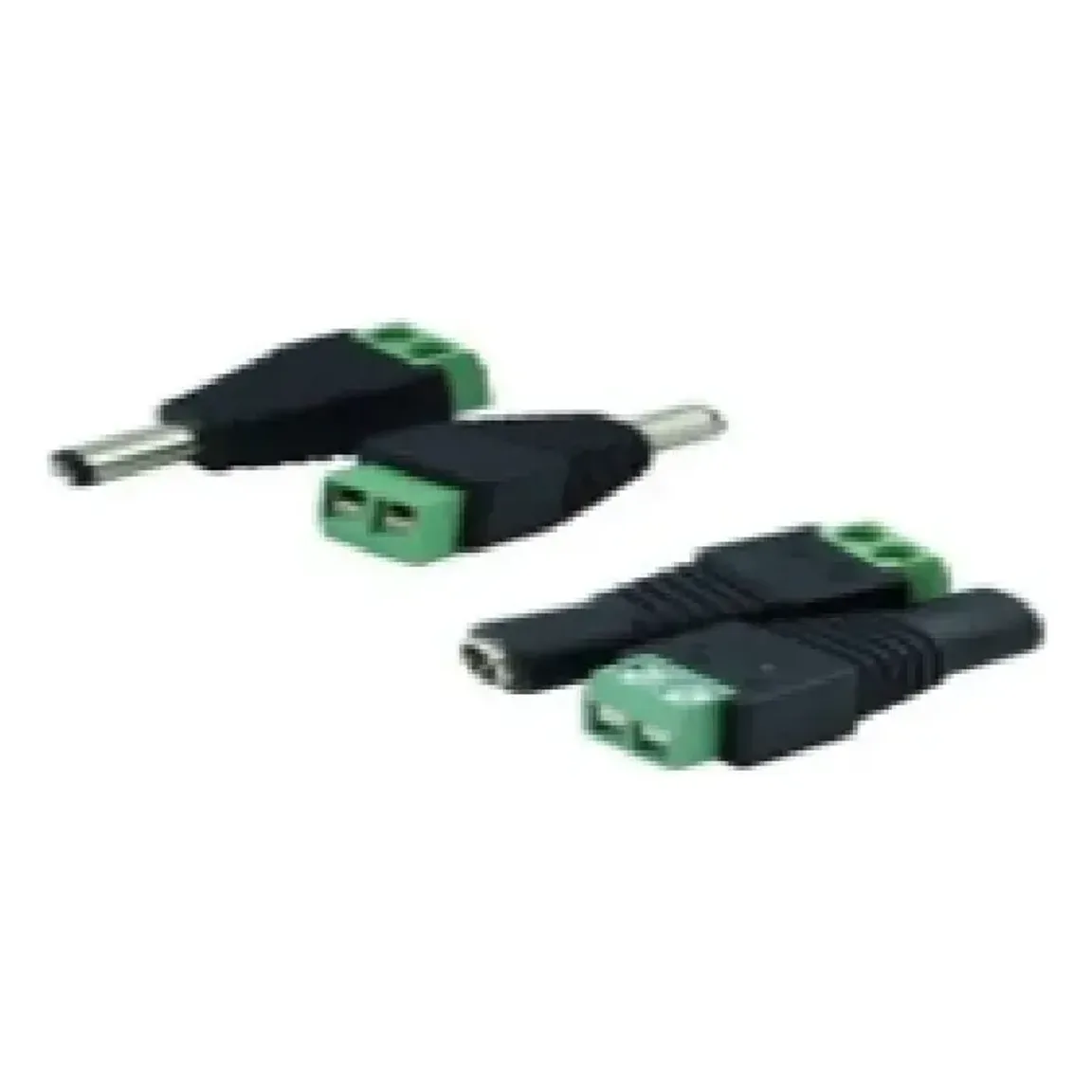 Set 20 mufe alimentare DC 5.5×2.1 mm cu șurub (10 tată + 10 mamă)