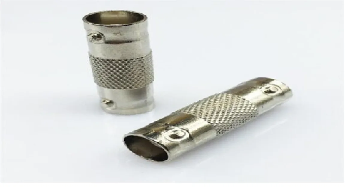 Conector BNC mamă-mamă (barrel), aliaj zinc cu pin aurit