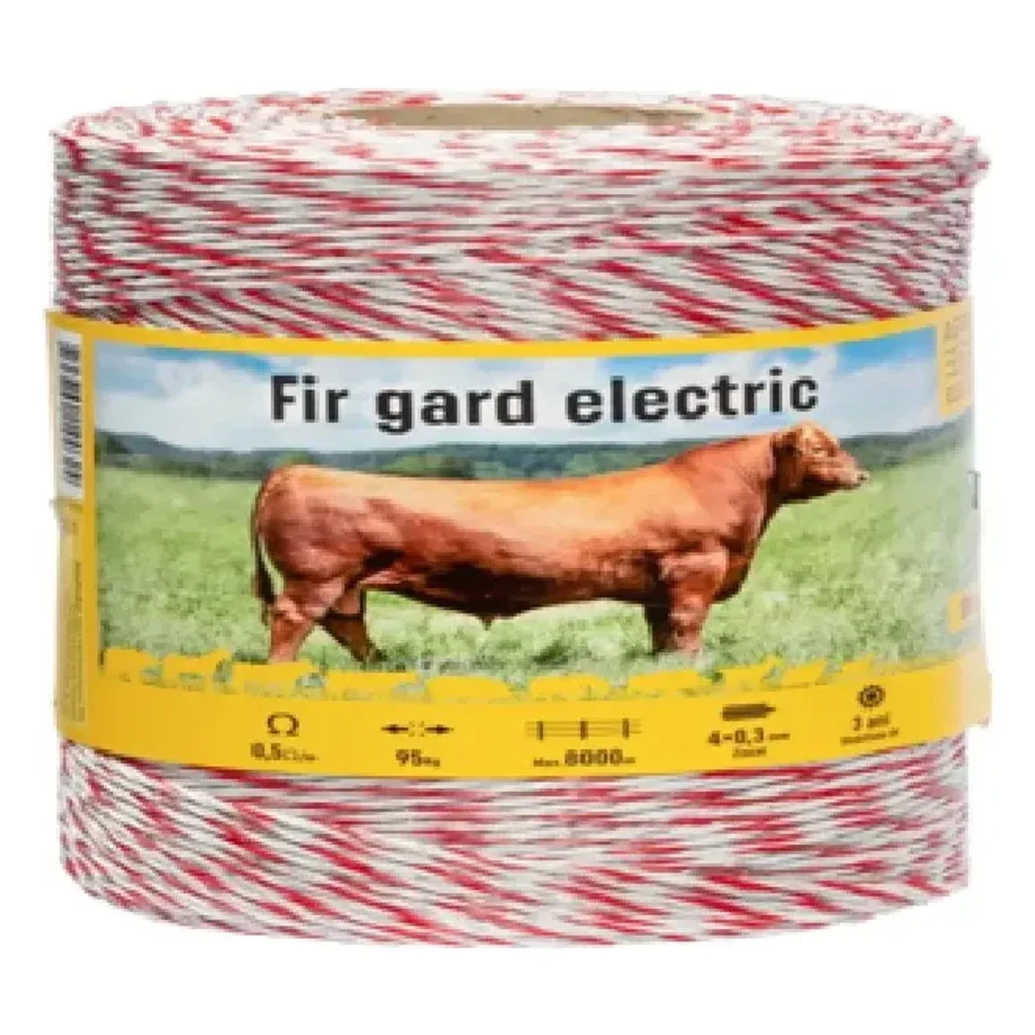 Fir gard electric 500 m, 95 kg, 0,5 Ω/m